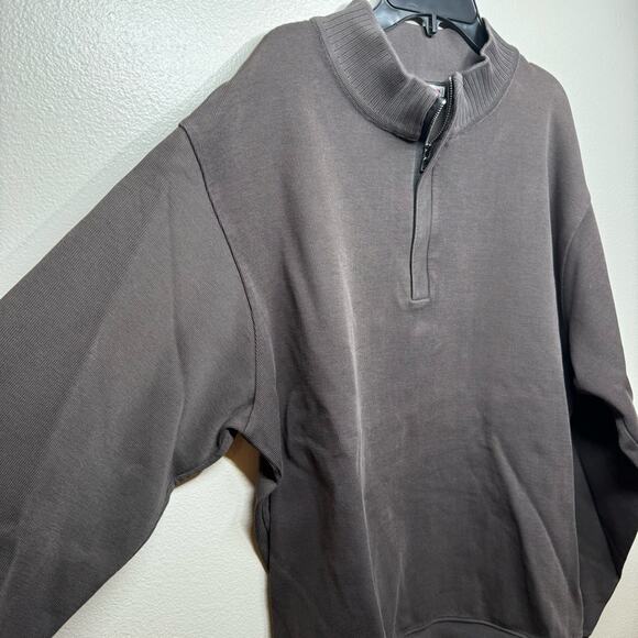 CUTTER & BUCK Stonewashed Pullover Quarter Zip Supima Cotton Men’s Size XL - Picture 6 of 7